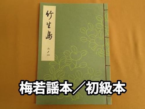 梅若流謡本 11本 2冊 函入り昭和六年著者梅若六郎 本 美品（函