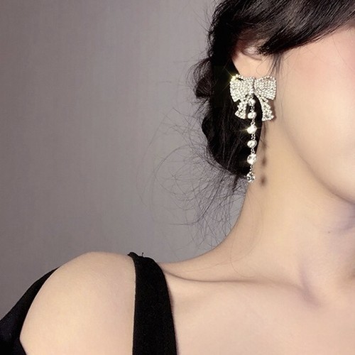 crystal ribbon pierce crystal ribbon pierce