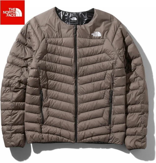 ノースフェイス ダウン ジャケット サンダーラウンドネックジャケット THE NORTH FACE Thunder Roundneck Jacket NY81813 ワイマラナーブラウン
