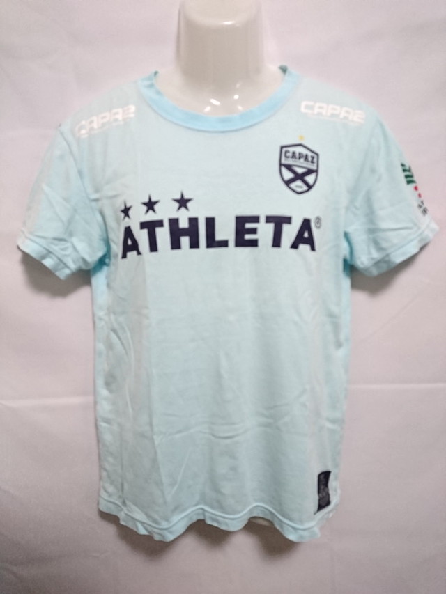古着 メンズm Athleta アスレタ Tシャツ 半袖 サッカー フットサル カジュアル 水色 スポーツウェア シューズの古着屋 リサイクルスポーツ 古着 メンズm Athleta アスレタ Tシャツ 半袖 サッカー フットサル カジュアル 水色 スポーツウェア シューズの古着屋 リサイクルスポーツ