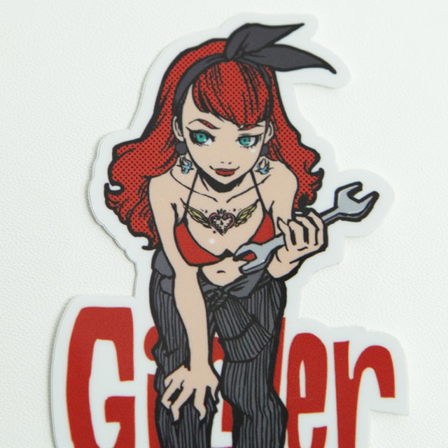 ピンナップガール ステッカー Ginger S Goods Store