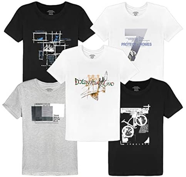 Jpcs Sukinana Tシャツ メンズ 半袖 綿100 5点セット インナーシャツ 肌着 スポーツ シャツ 下着 軽い 柔らかい 快適 カジュアル おしゃれ メンズ 服 春 夏 秋 冬 Japan Classic Store