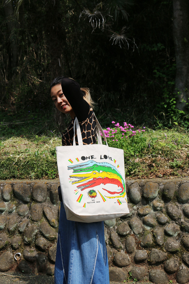 ONE LOVE canvas eco bag