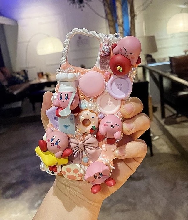 お取り寄せ商品 スマホケース Iphoneケース デコレーション 原宿 ゆめかわいい キャラクター マカロン Candy Melts