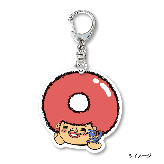 血液型キャラクターキーホルダー 赤色1000個セット A型 B型 Ab型 O型 送料無料 アクリル3mm 金具回転カン付ナスカン ブサイクかわいい ゆるキャラ 萌えキャラ おもしろグッズ イベント用 大量販売 Polishplus パリッシュプラス