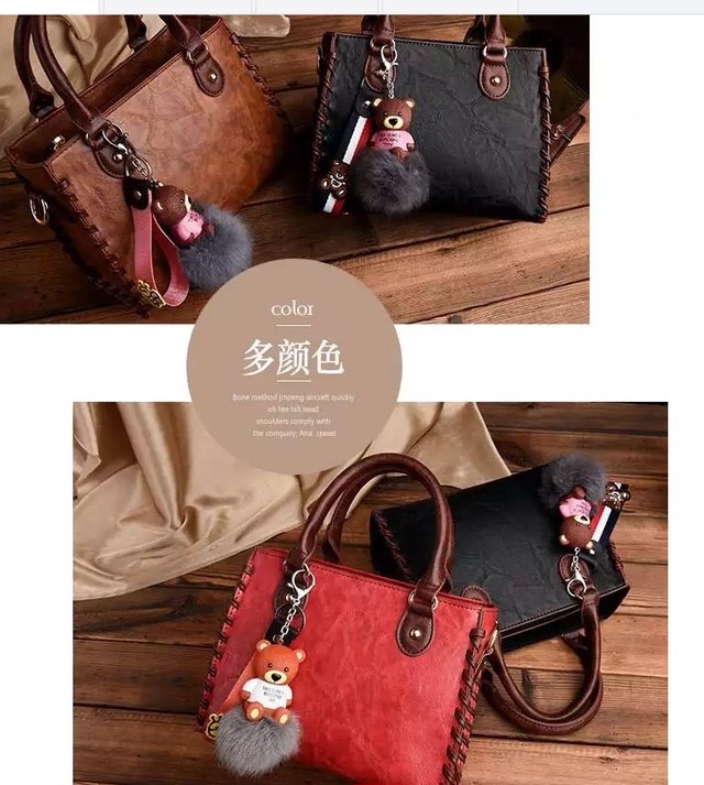 使いやすいハンドバッグ ショルダー付属 レディース レッド Kisn Store