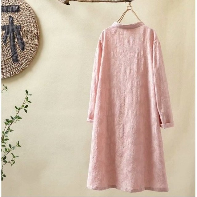 ワンピース チャイナドレス 長袖 レディース チャイナ服 エスニック 可愛い 秋 3971 Lagy 韓国ファッション レディース メンズ 通販のお店