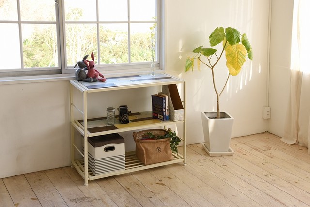 Shabby Chic 3racks / シャビーシックスタイル シャビーシック 3段ラック棚
