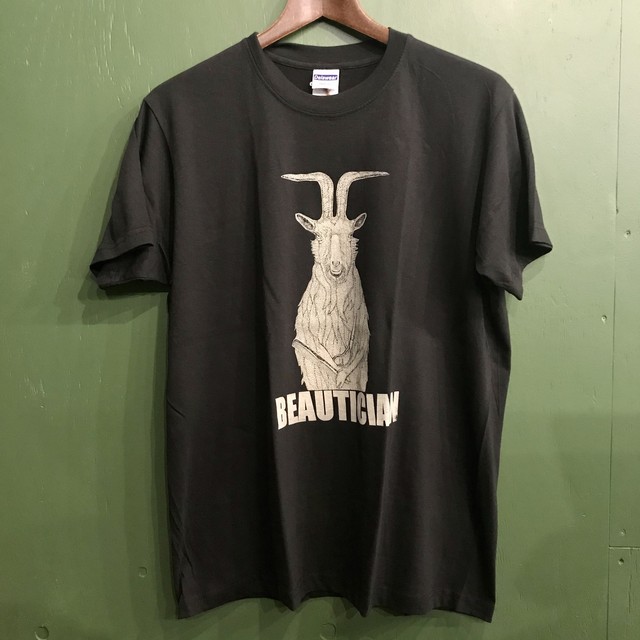 【ふくろうズ byフジタサンプル】Tシャツ ヤギ(M)