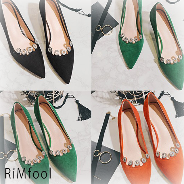 パンプス 小さいサイズ靴 ヒール 小さいサイズ 小さいサイズ パンプス スリッポン 小さいサイズ ヒール チャンキーヒール パンプス Rimfool