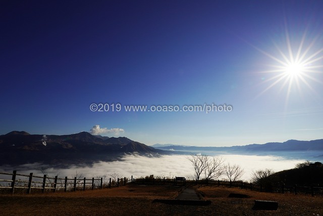 南阿蘇の俵山から見た南郷谷の雲海 Buyphoto