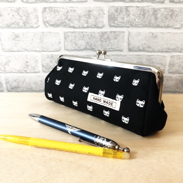 がま口ペンケース ねこさんたち Sogno そーにょ