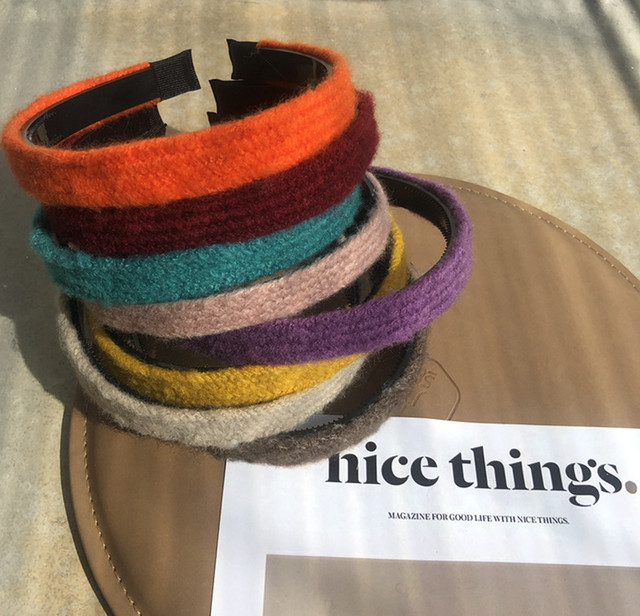 ニットカチューシャ【knit headband】
