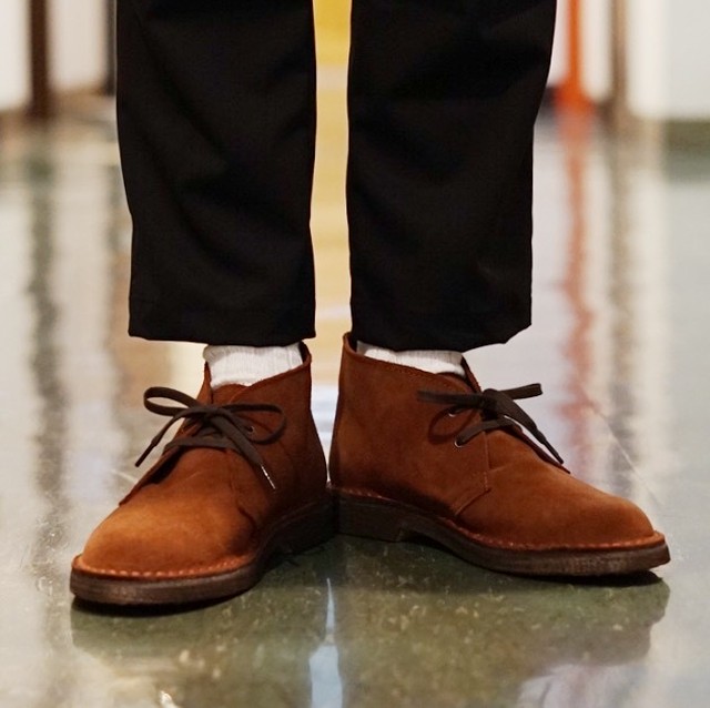 Kep S ケップス デザートブーツ Bruciato ブラウン Weac Tempo