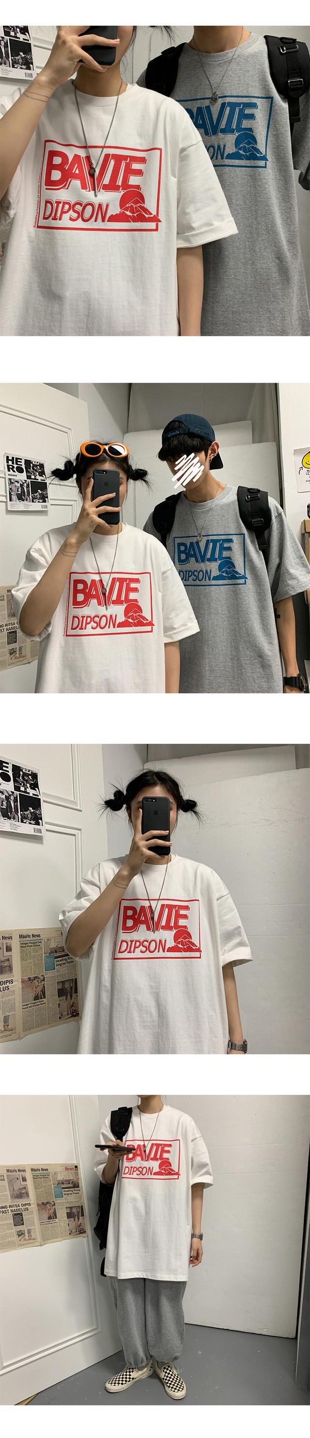 Lappsterメンズグレーグラフィックtシャツ21夏メンズストリートウェアtシャツ男性特大半袖tシャツ ショート ハーフスリーブ サマー 夏物 Lappster公式ストア Efect