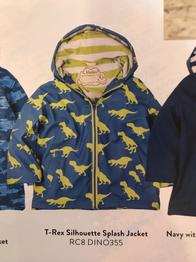Ht レインコート 恐竜シルエット 輸入子供服店 キッズショップこじか