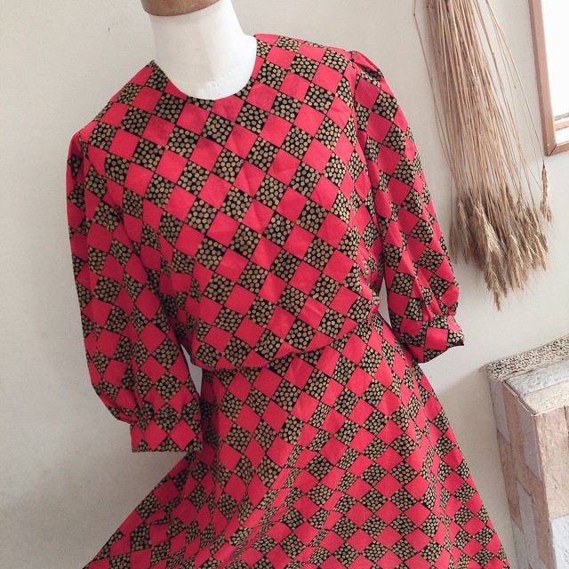 代替 毒 ウィンク 赤 レトロ ワンピース Powaysymphony Org