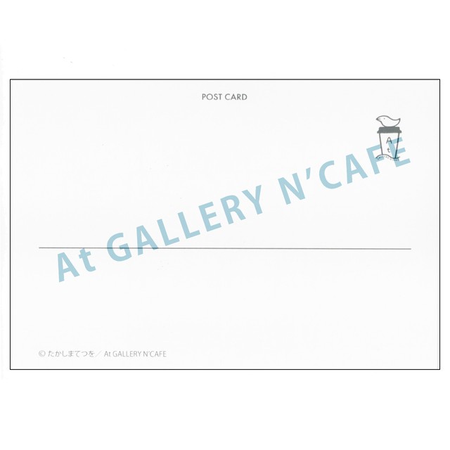 ポストカード02 3周年記念カード At Gallery N Cafe Online Shop