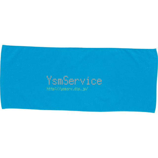 Ysmserviceタオル水色 Ysm Service
