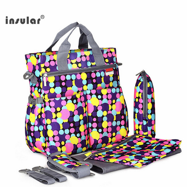Waterproof Baby Backpack Maternity Mummy Mother Stroller Diaper Bag One-shoulder