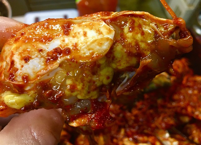 瀬戸の花嫁 ヤンニョムケジャン 韓国料理 韓屋仁