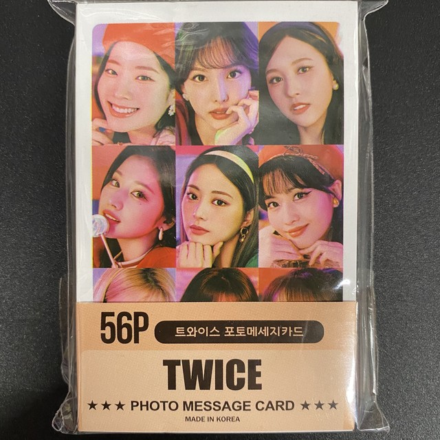 Twice フォトカードメッセージカード 56枚セット ワンダケイ韓流商店