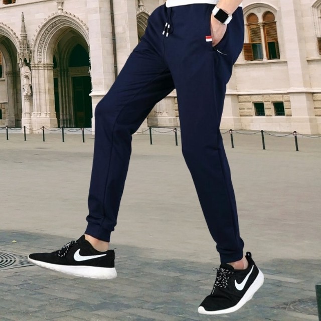 Advaloon アドバルーン スウェットパンツ メンズ ジャージ 下 ロングパンツ イージーパンツ ズボン スウェット スエット パンツ 部屋着 ルームウェア 無地 黒 ファスナー付き おしゃれ リブなし アミュージングスクエア Base店