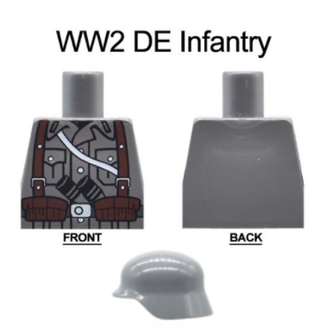 レゴ互換 ドイツ軍 ミニフィグ50体 武器 豪華セット 特殊部隊 戦争 第二次世界大戦 Ww2 軍隊 兵隊 Lego風 Happy Hobby あなたのベストが見つかるお店