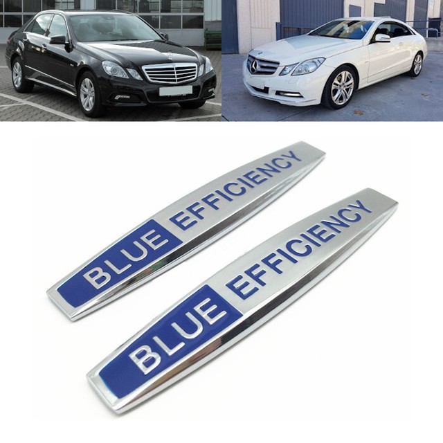 バッジ エンブレム サイド フェンダー Blue Efficiency Mercedes Benz メルセデス ベンツ 車バイクのパーツ店