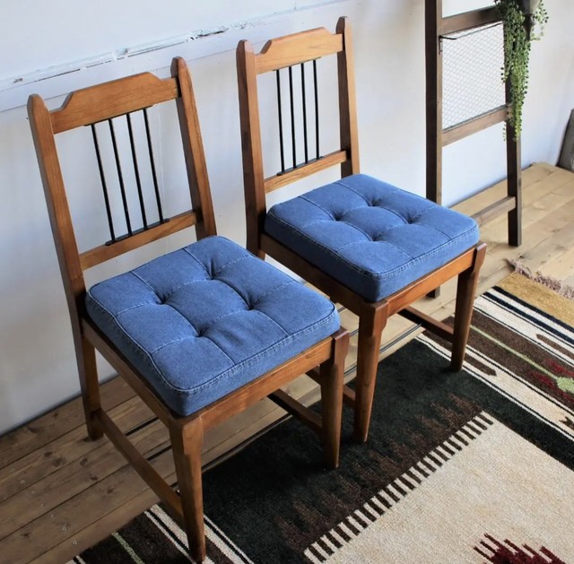 Mindy Dining 2 Chairs / 北欧アンティークスタイル ダイニングチェア 2脚セット