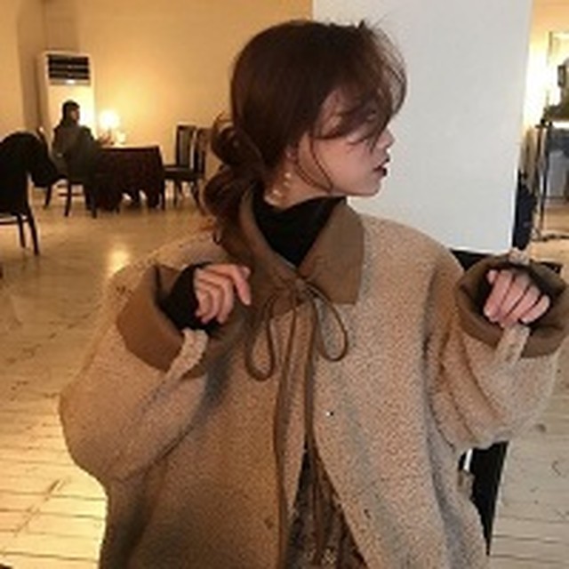 スウェード ボア リバーシブル スウェード紐リボン 暖かい レディース スウェード ボア リバーシブル スウェード紐リボン 暖かい レディース