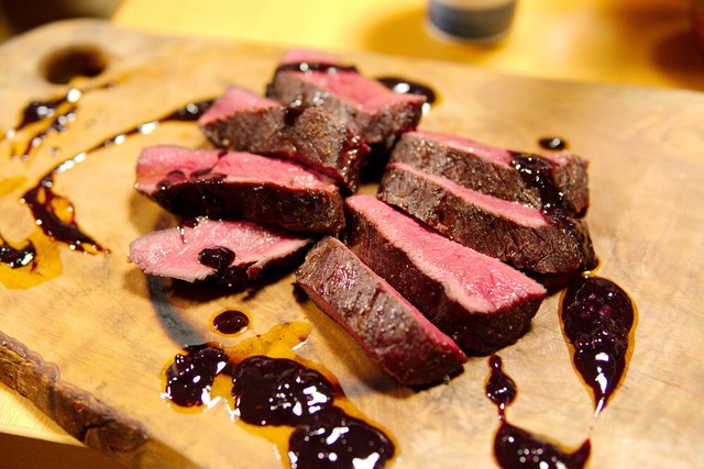 鹿肉 背ロース 451~500g