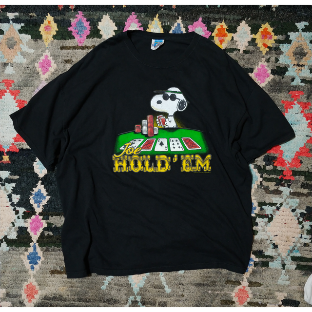 Vintage Casino Dealer Snoopy T Shirt 古着屋 Goyururito