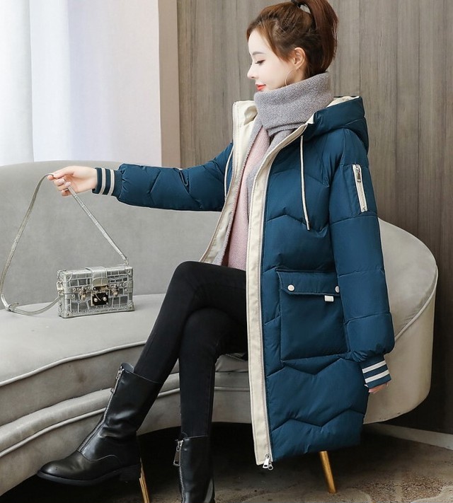 ロングダウンジャケット ダウンジャケット レディース 人気 コーデ 暖かい 色 おすすめ 大きいサイズ 韓国 着こなし 着膨れしない 黒 白 丈 通販 通勤 定番 女性用 長め ホワイト 流行 ロング ロング丈 27 Sayurio レディースアパレル ファッション プチプラ