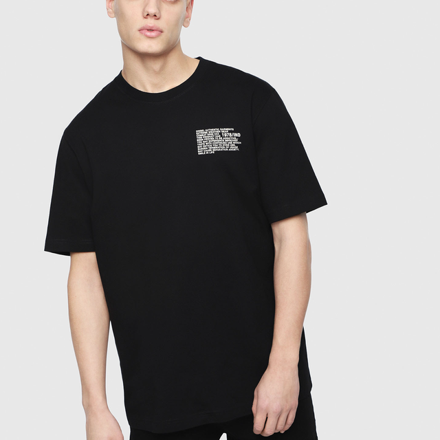 Diesel ディーゼル T Just Y1 Tシャツ ブラック メンズ Brillante