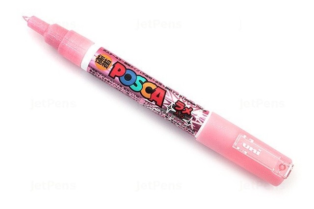 ポスカ 極細 Posca Pc1ml 13 ピンク 10本単位でお願い致します 文具に出会えるステキな日