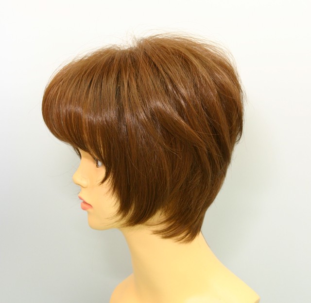 No 002 ストレートショートスタイル 明るめの茶色 Shop Haircut Asia