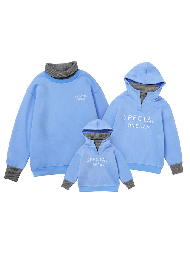 大人 親子ペア 親子コーデ パーカー 3色 長袖 ロゴ 英字 英文字 ざっくり ゆったり 冬 冬物 冬コーデ 冬服 裏起毛 お出かけ 散歩 休日 旅行 パパ ママ 小学生 キッズ 子供 ジュニア 女の子 男の子 80 100 110 1 130