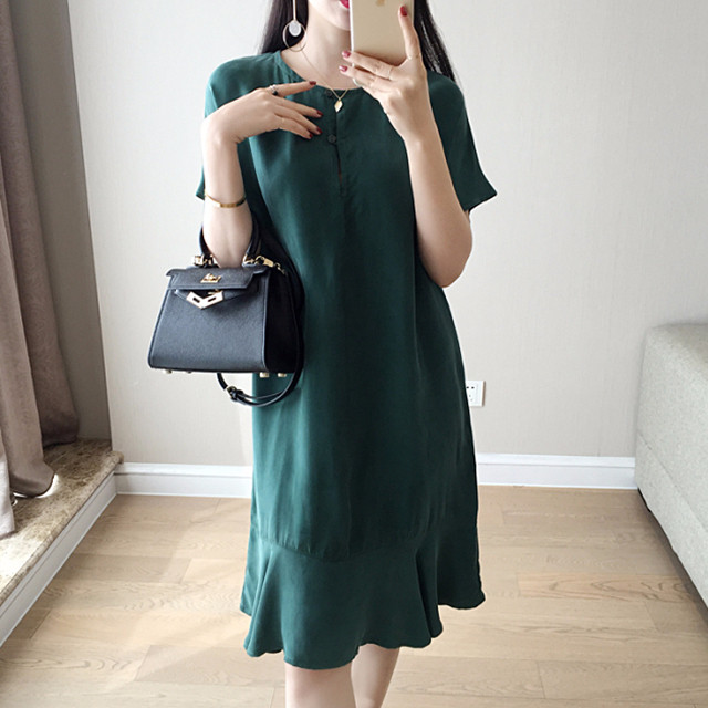 レトロ 膝丈ワンピース フレアワンピース Aライン ワンピース 膝丈 ワンピース エレガント 膝丈 ワンピース レディース きれいめ 膝丈 Aライン ワンピース 膝丈 清楚 Xl 2xl 3xl T004 Haln0444 胡蝶の夢 大きいサイズ専門店