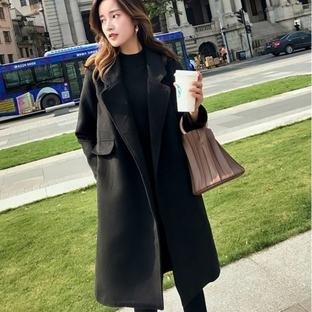 予約販売 チェスターコート レディース 無地 シンプル ミディアム丈 カーキ 黒 スタイリッシュ ベーシック きれいめ 大人可愛い 秋冬 アウター こなれ感 大きいサイズ S M L Xl 2xl Favoriteselect