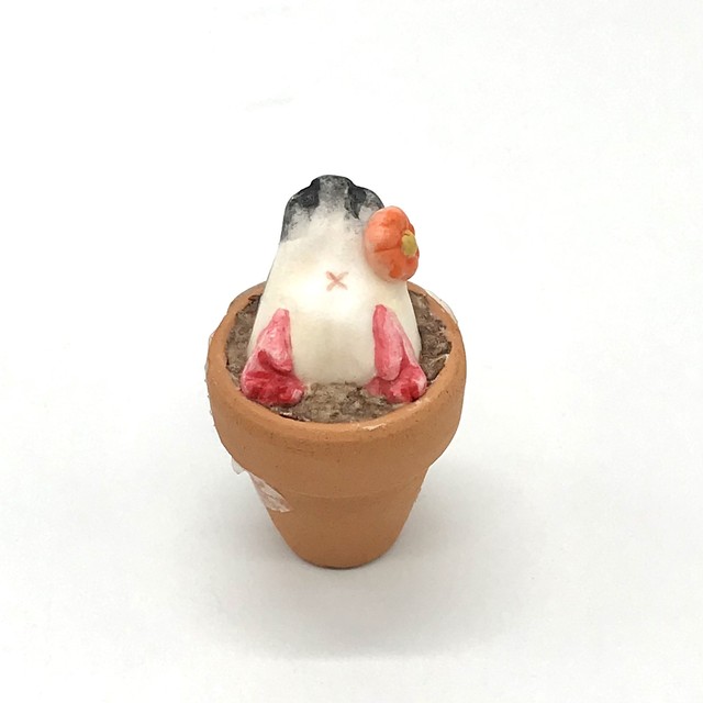 【きゃねこ】 鳥のお花屋さん①桜文鳥