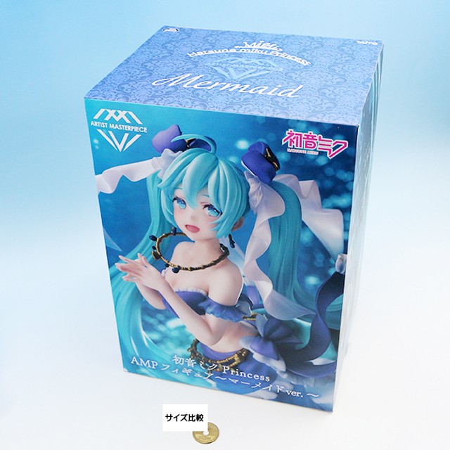 初音ミク Princess Amp フィギュア マーメイドver Hatsune Miku ボカロ 人魚 フィギュア かわいい グッズ プライズ タイトー ポスターおまけ付き お宝市場ｂａｓｅ店 フィギュア ガチャガチャ ガチャポン 食玩 プライズ アニメ グッズ 模型 ミニチュア