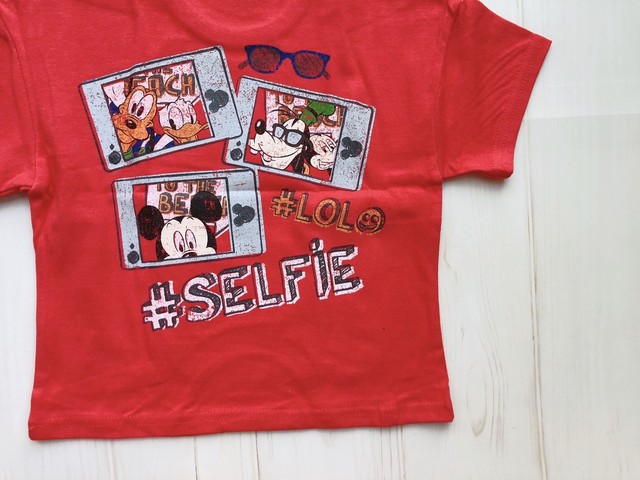 2600円 税 キッズ Selfie ディズニー Tシャツシリーズ Link By Mille