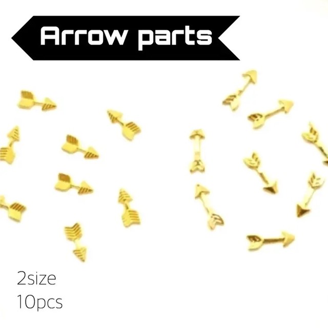 086 アロー パーツ ネイル ネイルパーツ ネイル用品 メタルパーツ ゴールドパーツ 矢印 矢印パーツ 12月閉店 Glister Base店