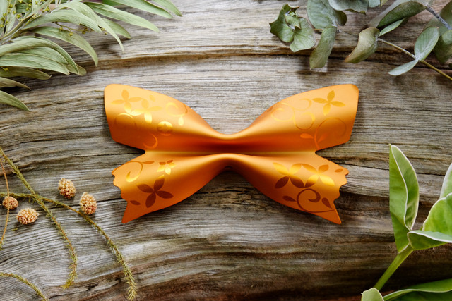 Metal Butterfly "Frosted" ~Mandarin Orange~<先行予約SALE!!>