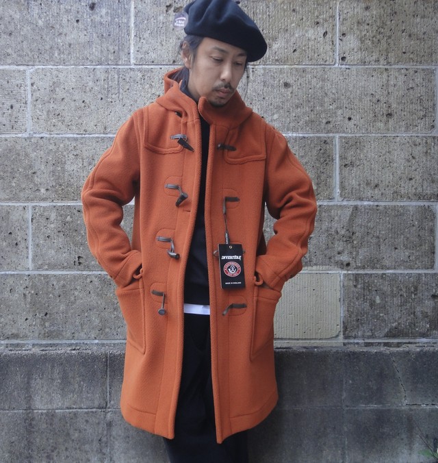 Invertere インバーティア Newton Abbot Long Duffle Coat オレンジ セレクトショップ Regular レギュラー仙台 Base通販