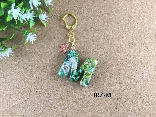 Jonco S Resin Zakka イニシャルキーホルダー Linowel Web Shop