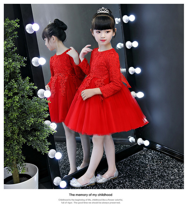 新品 子供ドレス 赤 白 ピンク 水色 演奏会 発表会 誕生日 七五三 ステージ 80 160 01nb Ynswedding23