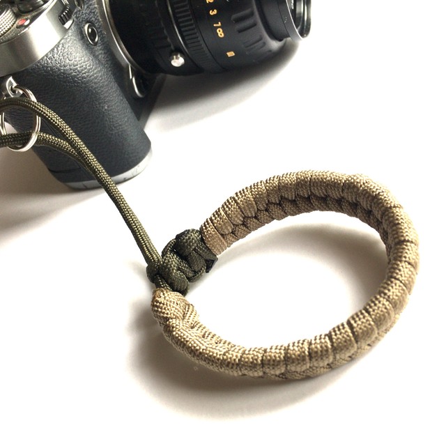 カメラストラップ パラコード Paracord Fishtail Camera Wrist Strap Mask Shop Jking