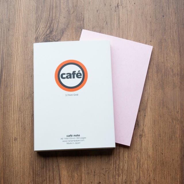 Cafe Note A6サイズ 3 7mm方眼 渡邉製本オンラインストア